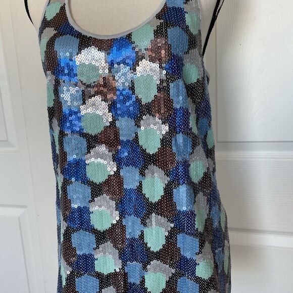 Fossil Sequin Racerback Tank, Large - Picture 9 of 13